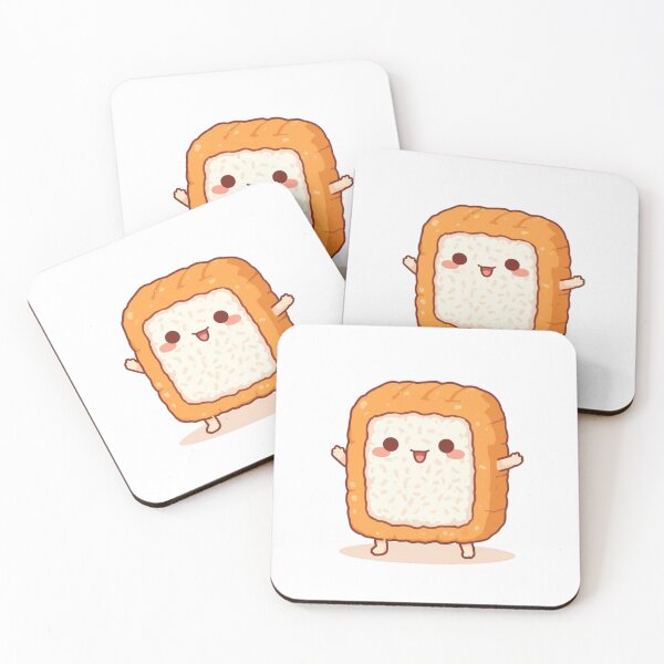 Item preview, Kawaii Inari Sushi Sumo Food Art designed and sold by CoolKawaï.
