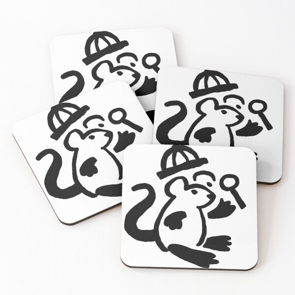 Item preview, Detective Mouse designed and sold by Goblin & Dwarf.