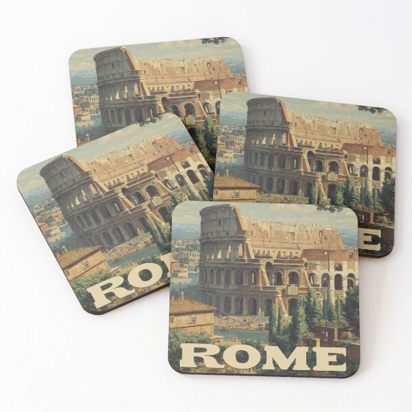 Item preview, Rome Vintage Poster designed and sold by Rtymer.