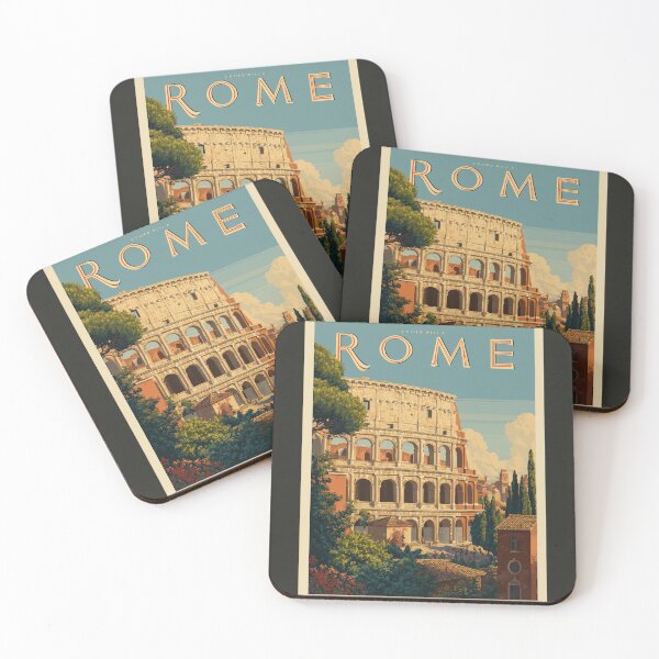 Item preview, Rome Vintage Poster designed and sold by Rtymer.