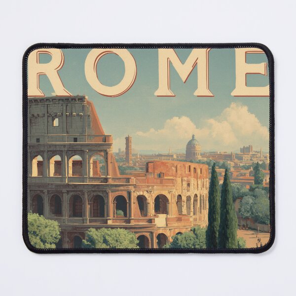 Item preview, Rome Vintage Poster designed and sold by Rtymer.