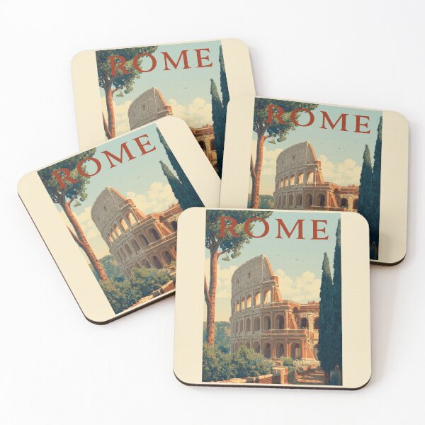 Item preview, Rome Vintage Poster designed and sold by Rtymer.
