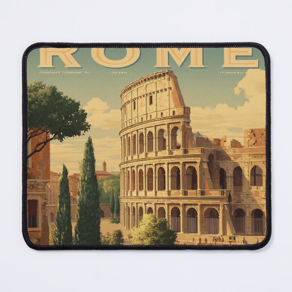 Item preview, Rome Vintage Poster designed and sold by Rtymer.