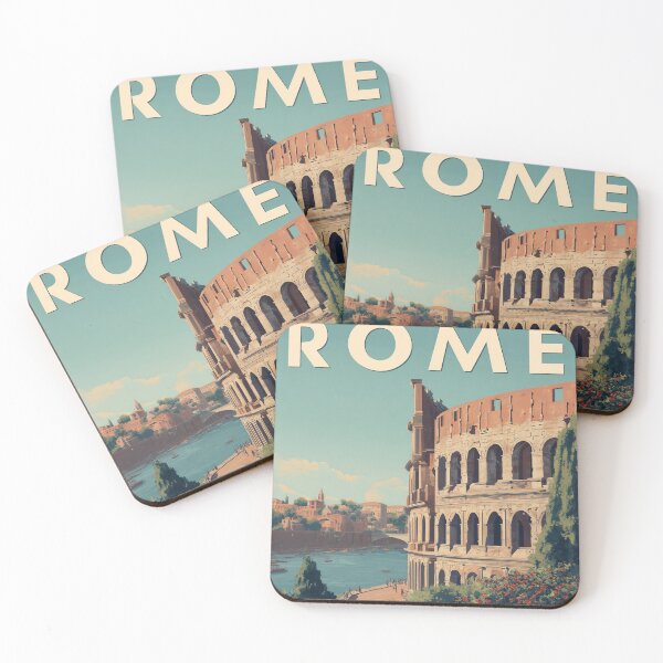 Item preview, Rome Vintage Poster designed and sold by Rtymer.