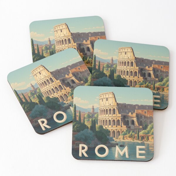 Item preview, Rome Vintage Poster designed and sold by Rtymer.