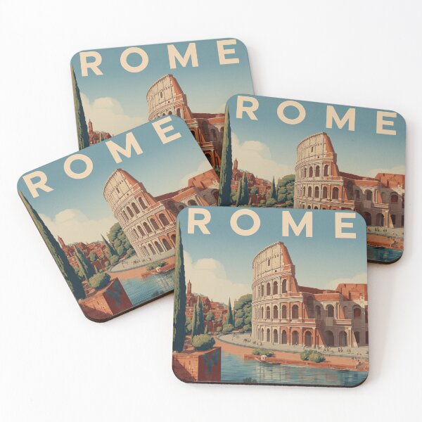Item preview, Rome Vintage Poster designed and sold by Rtymer.