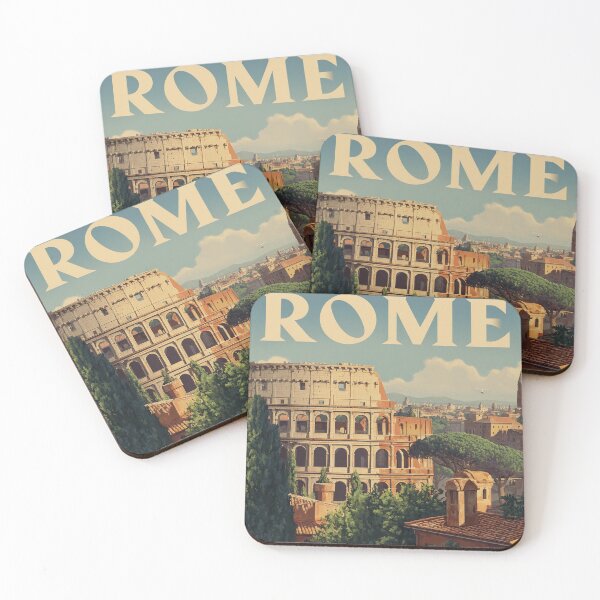 Item preview, Rome Vintage Poster designed and sold by Rtymer.