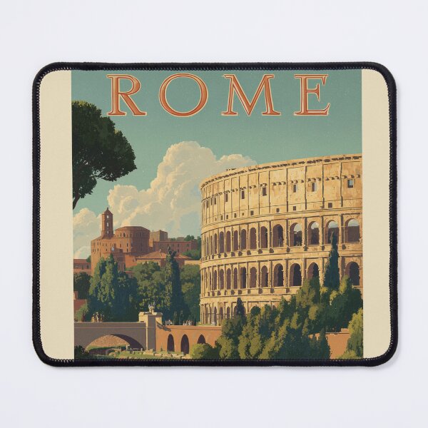 Item preview, Rome Vintage Poster designed and sold by Rtymer.