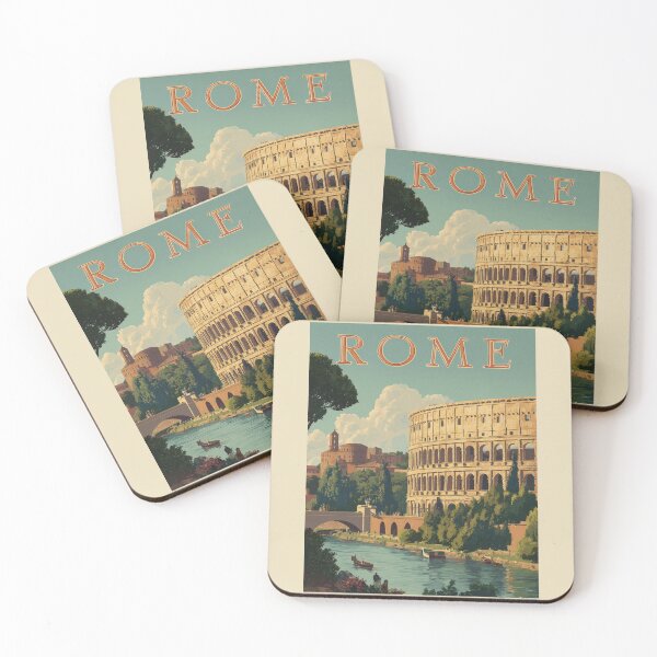Item preview, Rome Vintage Poster designed and sold by Rtymer.