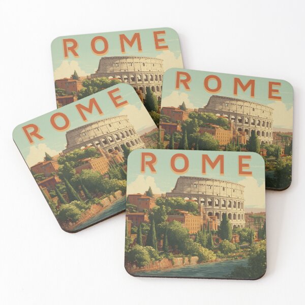 Item preview, Rome Vintage Poster designed and sold by Rtymer.