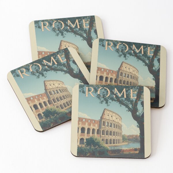 Item preview, Rome Vintage Poster designed and sold by Rtymer.