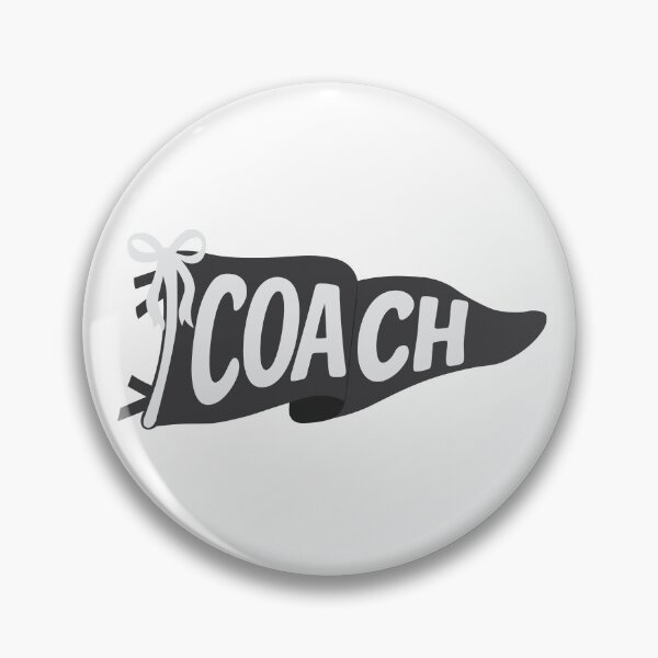 Item preview, "Coach" Pennant Flag Black designed and sold by jillianromero.