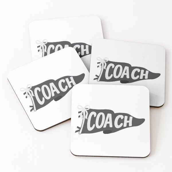 Item preview, "Coach" Pennant Flag Black designed and sold by jillianromero.
