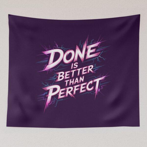 Item preview, Done is better than perfect designed and sold by SignumShop.