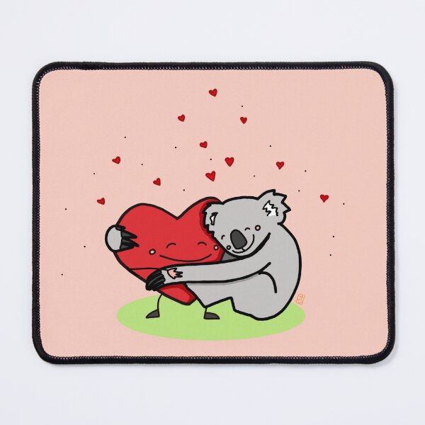 Item preview, Heart and koala - pink designed and sold by FernandezIsabel.