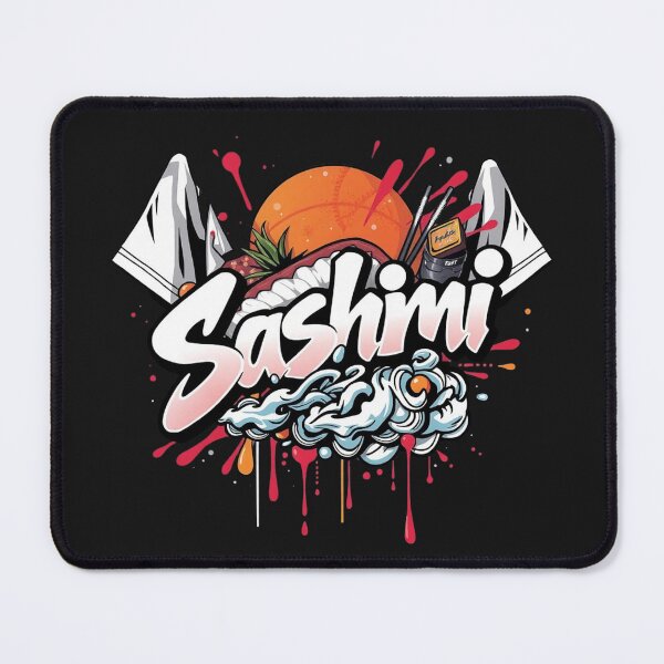 Item preview, Sashimi Japan – Japanese Food Illustration Art designed and sold by Sparkofart07.
