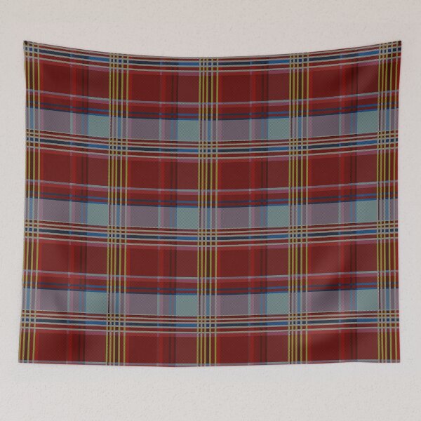 Item preview, Classic Royal Tartan Plaid Pattern - Deep Red & Charcoal designed and sold by SvitlanaSolo.