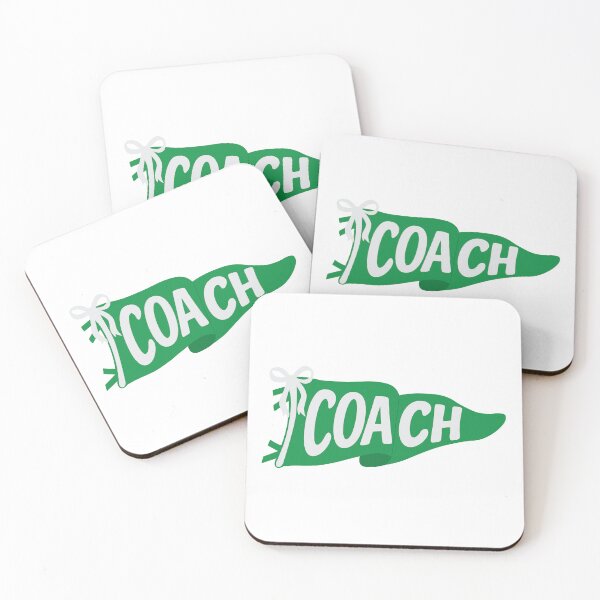 Item preview, "Coach" Pennant Flag Green designed and sold by jillianromero.