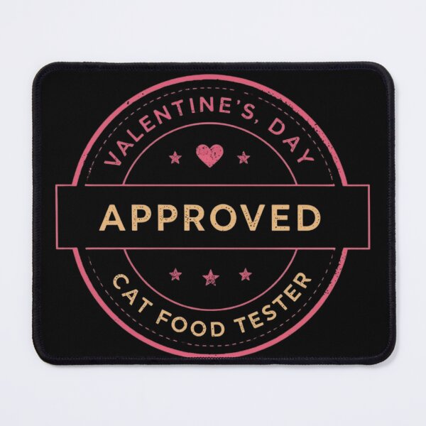 Item preview, Cat food tester, cute Valentine's cat designed and sold by YourTrendyTees.