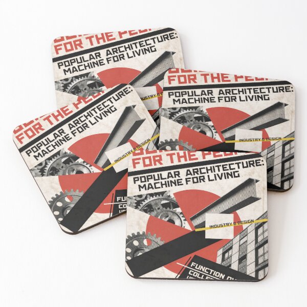 Item preview, Machine for Living: Industrial Vision, Collective Form designed and sold by ForeverPrintsOK.
