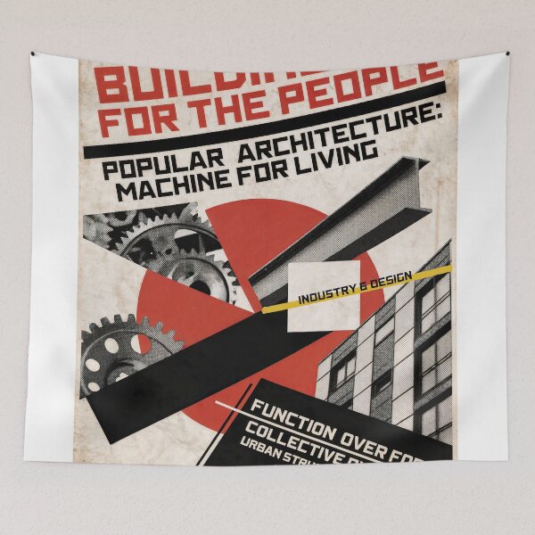 Item preview, Machine for Living: Industrial Vision, Collective Form designed and sold by ForeverPrintsOK.