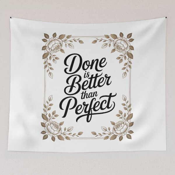 Item preview, Done is better than perfect designed and sold by SignumShop.