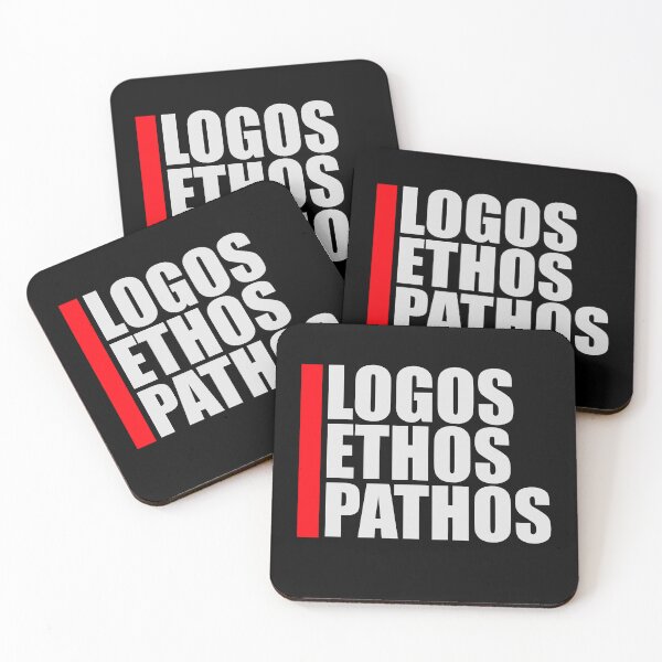 Item preview, Logos Ethos Pathos Rhetoric Philosophy Persuasion Arguments designed and sold by shirt-o-mat.