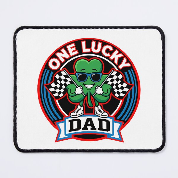 Item preview, St Patricks Day Lucky Racing Dad designed and sold by chattsuede.