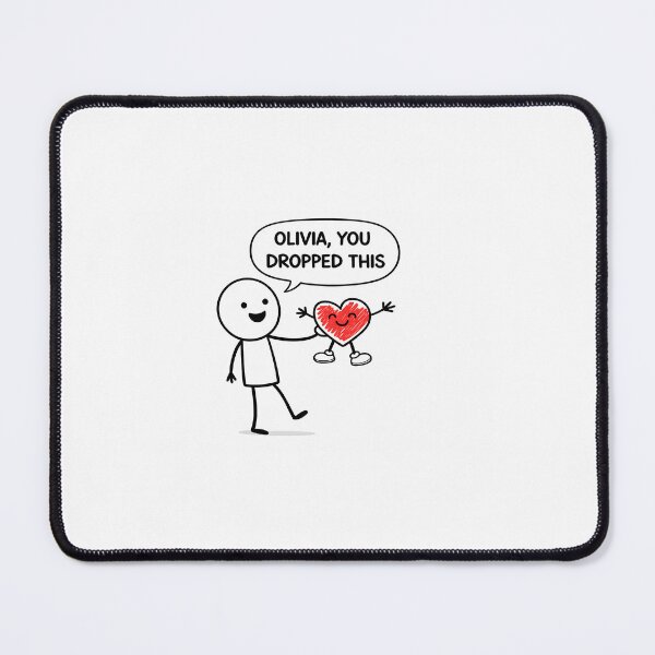 Item preview, Olivia Is My Valentine – Romantic Name Valentine Gift designed and sold by chessnegocios.