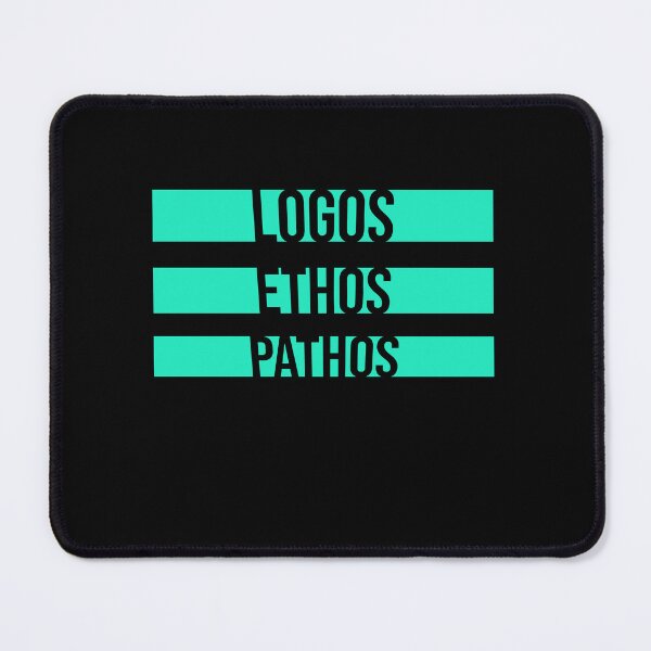 Item preview, Logos Ethos Pathos Rhetoric Philosophy Persuasion Arguments designed and sold by shirt-o-mat.