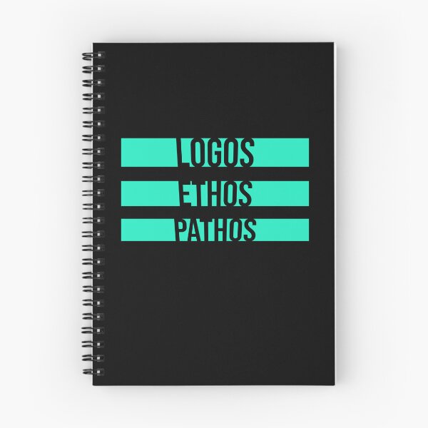Item preview, Logos Ethos Pathos Rhetoric Philosophy Persuasion Arguments designed and sold by shirt-o-mat.