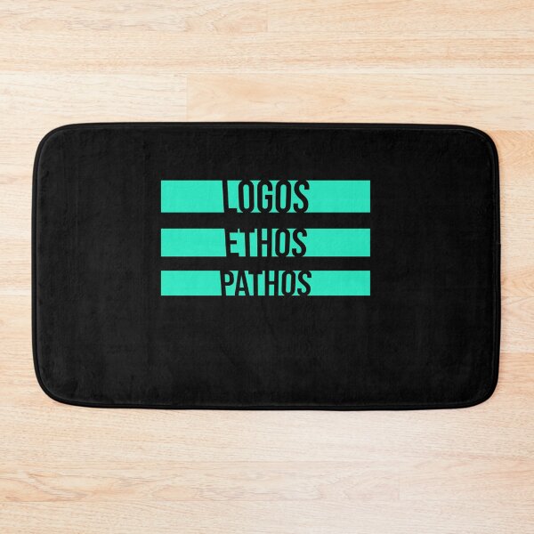 Item preview, Logos Ethos Pathos Rhetoric Philosophy Persuasion Arguments designed and sold by shirt-o-mat.