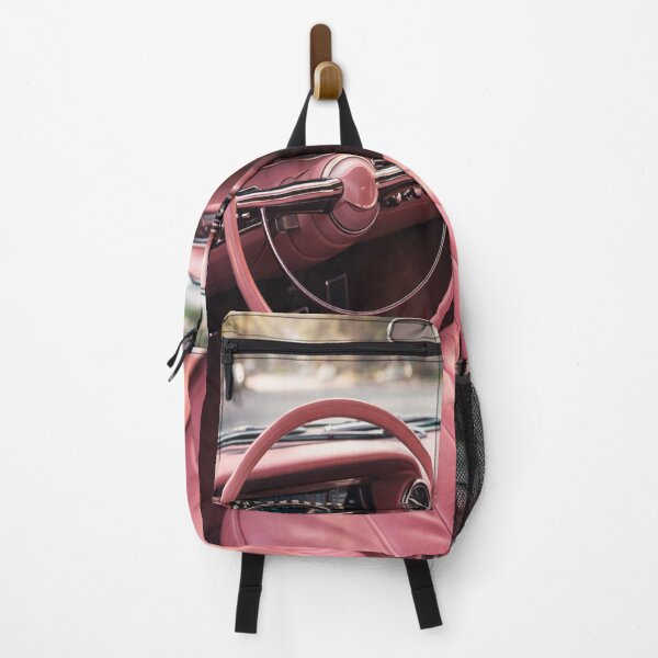 Item preview, Pink Cadillac Interior – Vintage Luxury designed and sold by Soft Chaos Club.