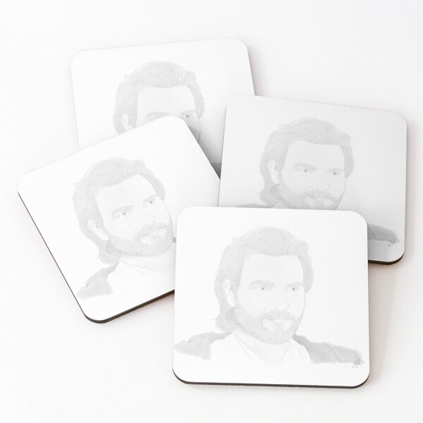 Item preview, Obi-Wan Kenobi RotS - Digital Pencil Portrait designed and sold by emlowery17.