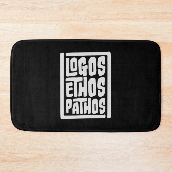 Item preview, Logos Ethos Pathos Rhetoric Philosophy Persuasion Arguments designed and sold by shirt-o-mat.