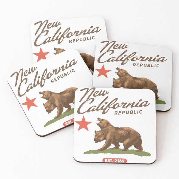 Item preview, Vintage New California Republic Flag with Two-Headed Bear designed and sold by Arcaucil.
