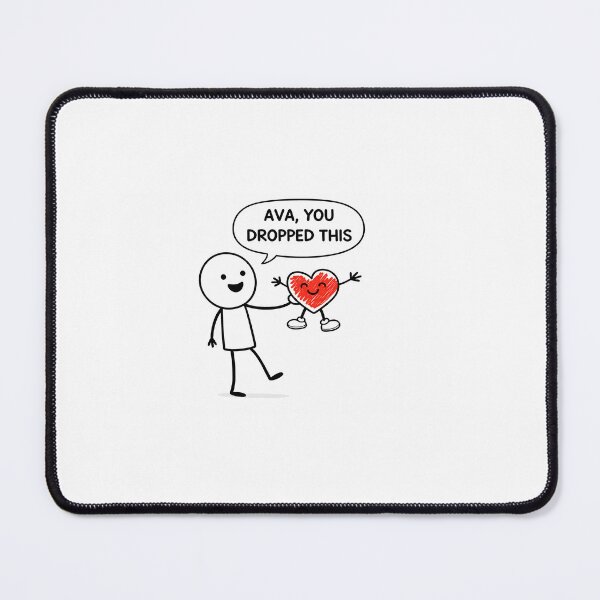 Item preview, Ava Is My Valentine – Romantic Name Valentine Gift designed and sold by chessnegocios.