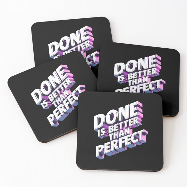 Item preview, Done is better than perfect designed and sold by SignumShop.