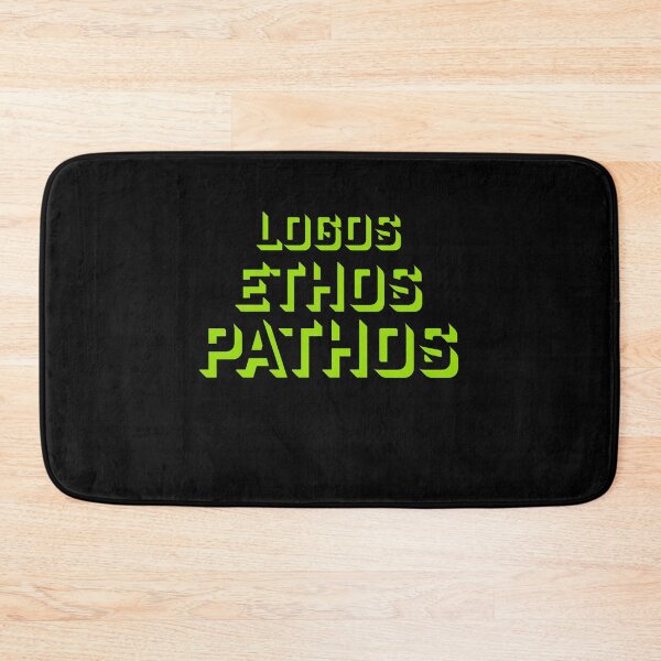 Item preview, Logos Ethos Pathos Rhetoric Philosophy Persuasion Arguments designed and sold by shirt-o-mat.