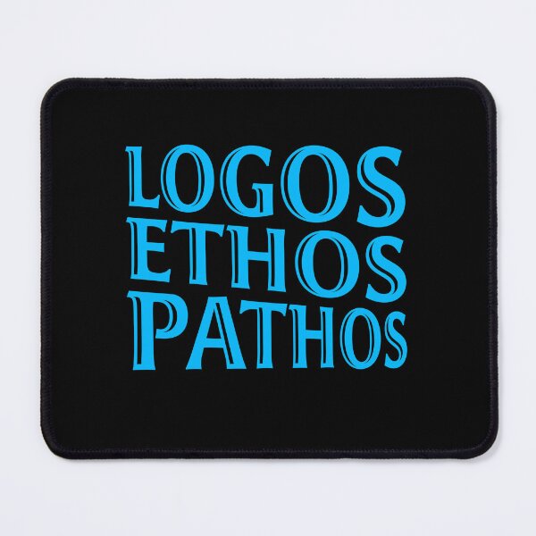 Item preview, Logos Ethos Pathos Rhetoric Philosophy Persuasion Arguments designed and sold by shirt-o-mat.