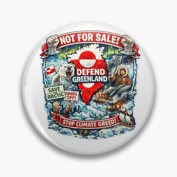 Item preview, Greenland Not For Sale Protest designed and sold by AntonioJ8.