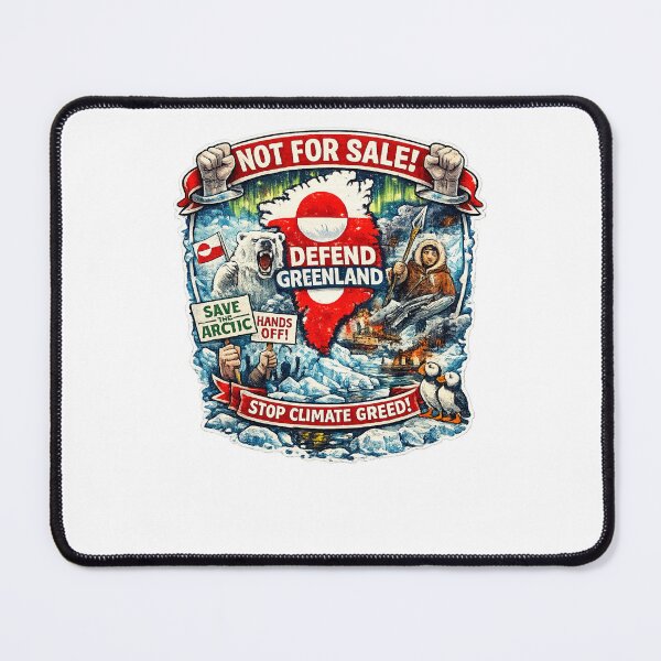 Item preview, Greenland Not For Sale Protest designed and sold by AntonioJ8.