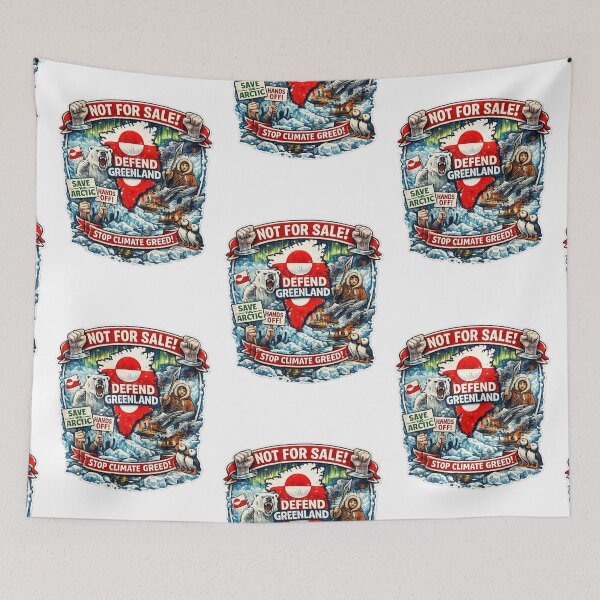 Item preview, Greenland Not For Sale Protest designed and sold by AntonioJ8.