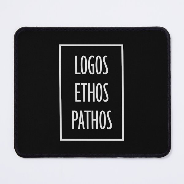 Item preview, Logos Ethos Pathos Rhetoric Philosophy Persuasion Arguments designed and sold by shirt-o-mat.