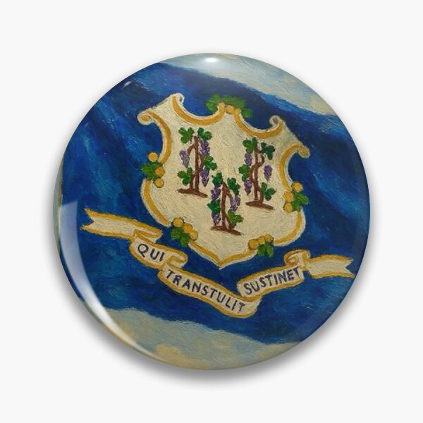 Item preview, Connecticut State Flag designed and sold by TinCatOutPost.