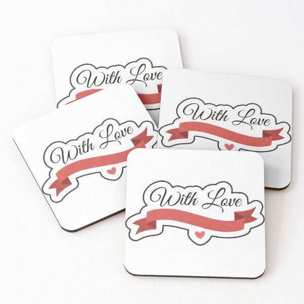 Item preview, With Love Gift Sticker – Heartfelt Decoration designed and sold by Azlan's Sticker.