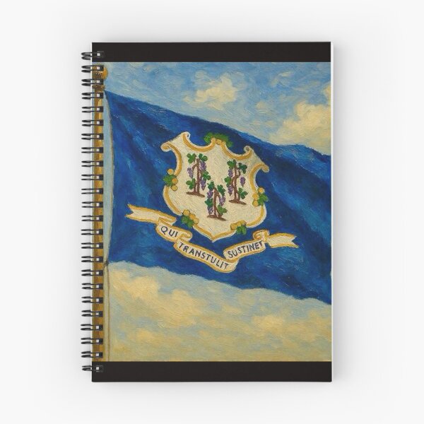 Item preview, Connecticut State Flag designed and sold by TinCatOutPost.