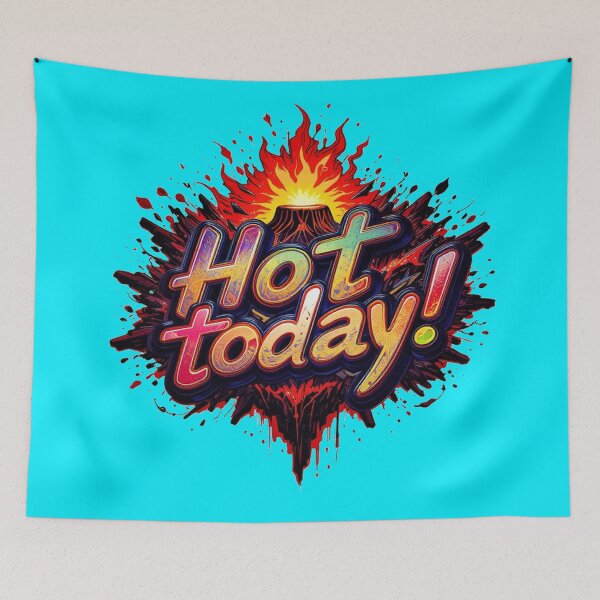 Item preview, Hot Today! ❤️‍? I feel as hot as a volcano! designed and sold by Hot4Shirt.