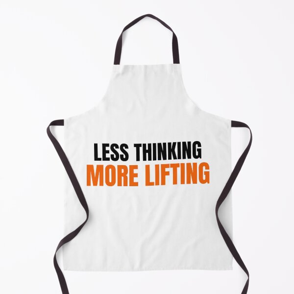 Item preview, Less Thinking More Lifting – Funny Gym Motivation Shirt designed and sold by TheTrueMood.