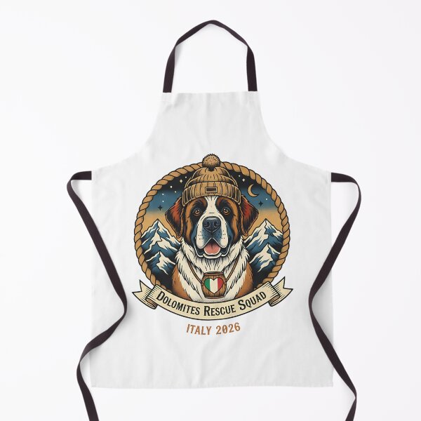 Item preview, Saint Bernard Rescue Squad Dolomites Italy 2026 Vintage designed and sold by EvrmoodCo.